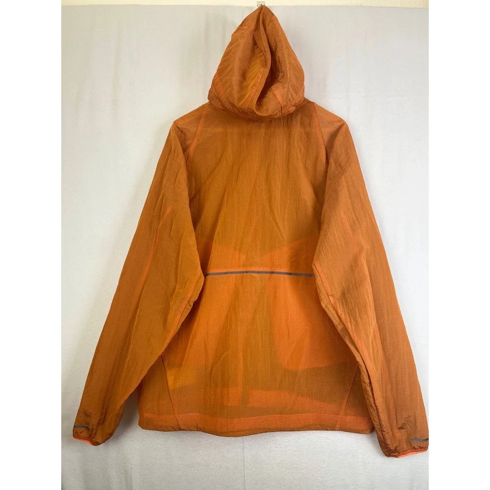 Nike Repel Division Running Jacket L Hooded Water Repellent Orange HJ3522-819